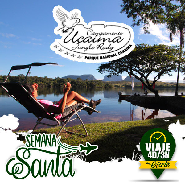 Deshabilitar excitación convertible Semana Santa en Canaima con UCAIMA 4D/3N - WAKU TOURS ®